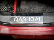 Nissan Qashqai 2007–2010 Nerūsējošā tērauda sliekšņu uzlikas uz plastmasas (4 gab.) foto 4