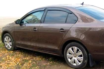 Volkswagen Jetta 2011–2018 Logu vēja deflektori (4 gab., HIC) foto 5