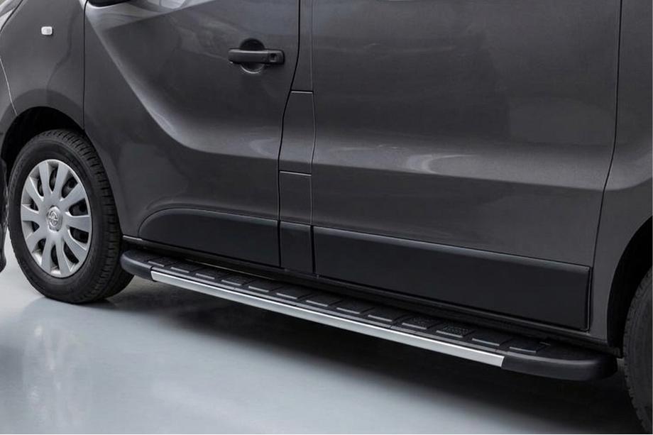 Nissan NV300/Primastar 2016– Sānu pakāpieni Duru (2 gab., alumīnijs) Image