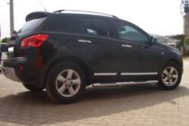Nissan Qashqai 2007–2010 Sānu caurules (2 gab., nerūs. tērauds) foto 2