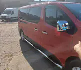 Nissan NV300/Primastar 2016– Sānu caurules (2 gab., nerūs. tērauds) foto 2