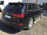 Audi Q7 2015–2026 Sānu sliekšņi Maya V4 (2 gab., alumīnijs) foto 3