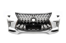 Lexus LX570/450d 2008–2022 Priekšējais bamperis 2008-2015 facelift stilā (krāsošanai) foto 3