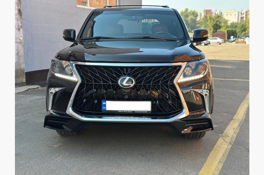 Lexus LX570/450d 2008–2022 Priekšējais bamperis 2008-2015 facelift stilā (krāsošanai) Image