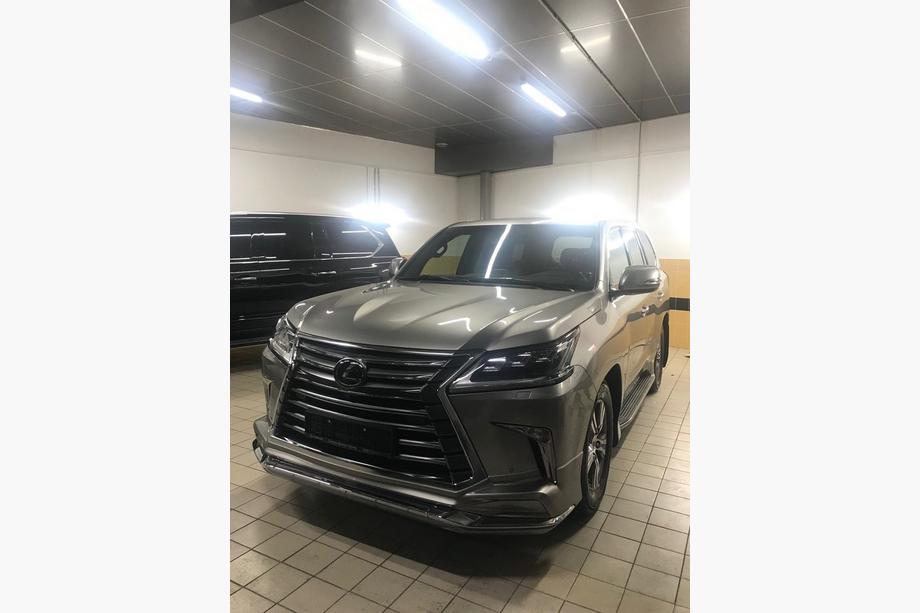 Lexus LX570/450d 2008–2022 Bodykit komplekts (Modellista) Melna krāsa Foto 8