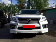 Lexus LX570/450d 2008–2022 Auto restailinga virsbūves komplekts 2008-2012 uz 2012-2016 F-Sport foto 4