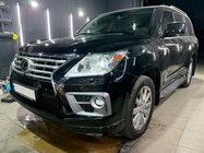 Lexus LX570/450d 2008–2022 Auto restailinga virsbūves komplekts 2008-2012 uz 2012-2016 F-Sport foto 26