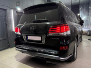 Lexus LX570/450d 2008–2022 Auto restailinga virsbūves komplekts 2008-2012 uz 2012-2016 F-Sport foto 28