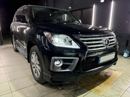 Lexus LX570/450d 2008–2022 Auto restailinga virsbūves komplekts 2008-2012 uz 2012-2016 F-Sport foto 29