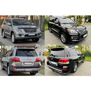 Auto restailinga virsbūves komplekts 2008-2012 uz 2012-2016 F-Sport foto 3