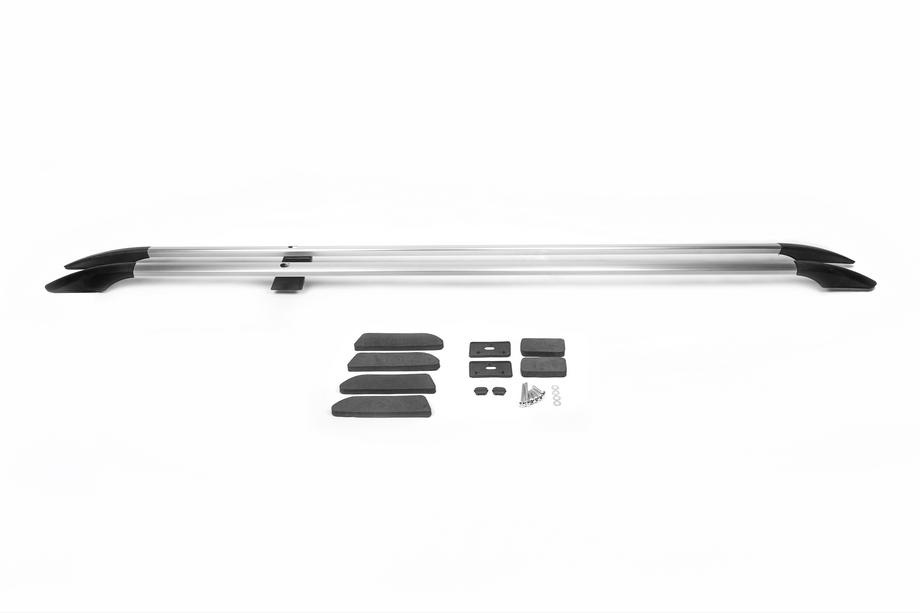 Nissan NV300/Primastar 2016– Hromēti jumta reliņi Garā bāze, plastmasas kājiņas Foto 10