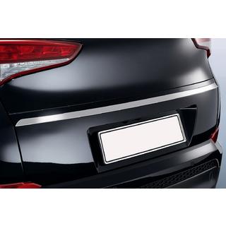 Līste virs numura zīmes (2015—2018, augšējā, šaurā, nerūsējošā tērauda) Hyundai Tucson TL 2016–2021 foto 1