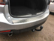 Mazda 6 2012–2024 Aizmugurējā bufera aizsarguzlika Carmos (SW, nerūsējošais tērauds) foto 3