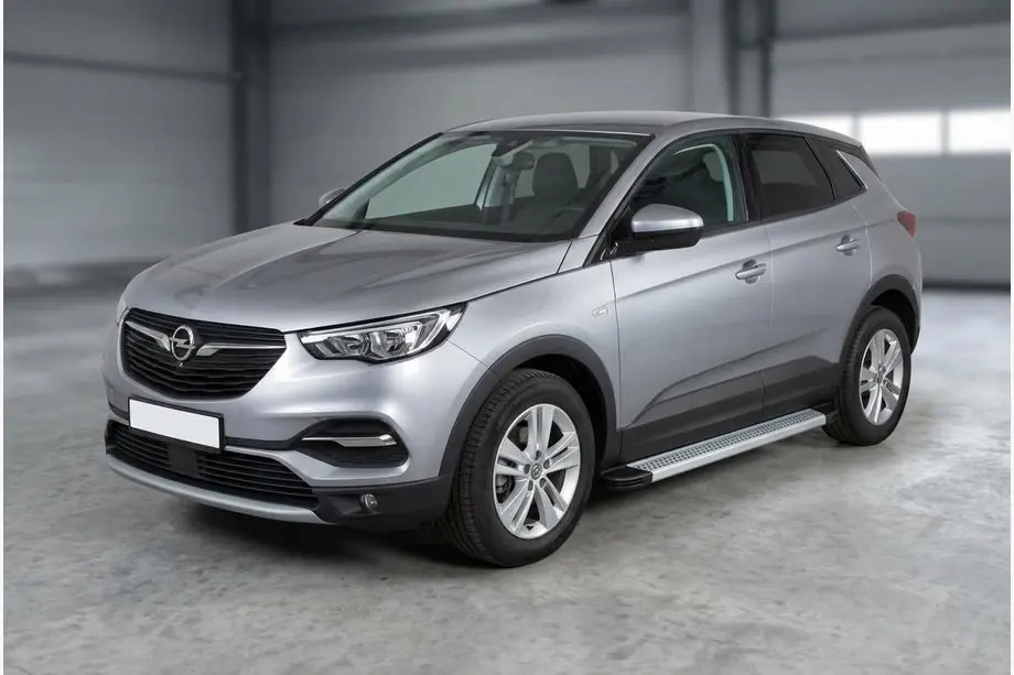 Opel Grandland X 2017– Sānu sliekšņi Maya V2 (2 gab., alumīnijs) Image