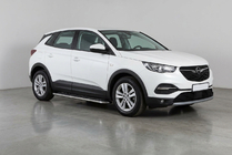 Opel Grandland X 2017– Sānu pakāpieni Maydos V2 (2 gab., alumīnijs/nerūsējošais tērauds) foto 1