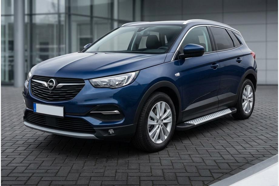 Opel Grandland X 2017– Sānu pakāpieni Allmond Grey (2 gab., alumīnijs) Image