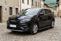 Opel Grandland X 2017– Sānu pakāpieni Allmond Black (2 gab., alumīnijs) foto 1