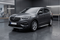 Opel Grandland X 2017– Sānu pakāpieni Line (2 gab., alumīnijs) foto 1