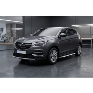 Sānu pakāpieni Line (2 gab., alumīnijs) Opel Grandland X 2017– foto 1