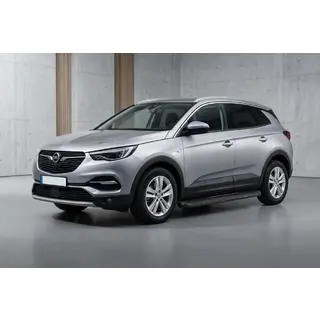 Sānu pakāpieni Tayga Black (2 gab., alumīnijs) foto 1