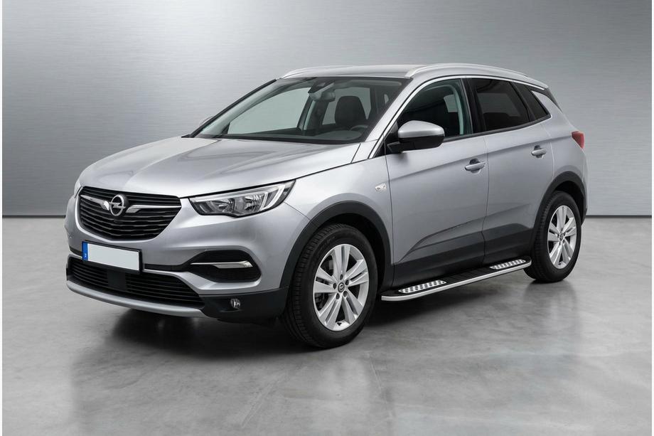 Opel Grandland X 2017– Sānu pakāpieni Tayga V2 (2 gab., alumīnijs) Image