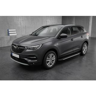 Sānu pakāpieni Bosphore Grey (2 gab., alumīnijs) Opel Grandland X 2017– foto 1