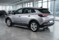 Opel Grandland X 2017– Sānu pakāpieni Rainbow (2 gab., alumīnijs) foto 1