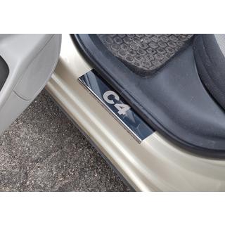 Carmos sliekšņu uzlikas (nerūsējošais tērauds) Citroen C-4 2004–2010 foto 4