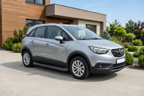Opel Crossland X 2017–2024 Sānu pakāpieni Allmond Black (2 gab., alumīnijs) foto 1