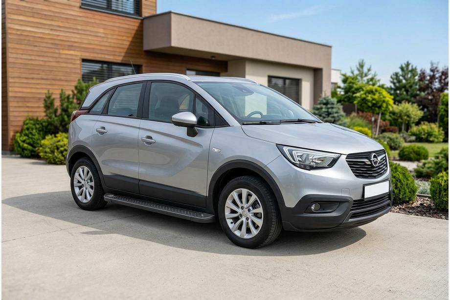 Opel Crossland X 2017–2024 Sānu pakāpieni Allmond Black (2 gab., alumīnijs) Image