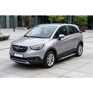 Sānu sliekšņi Sunrise (2 gab., alumīnijs) Opel Crossland X 2017–2024 foto 1