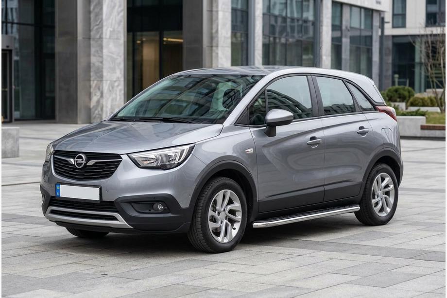 Opel Crossland X 2017–2024 Sānu pakāpieni Maydos V1 (2 gab., alumīnijs / nerūsējošais tērauds) Image