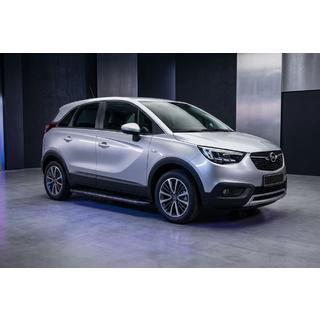 Sānu pakāpieni Bosphorus Black (2 gab., alumīnijs) Opel Crossland X 2017–2024 foto 1