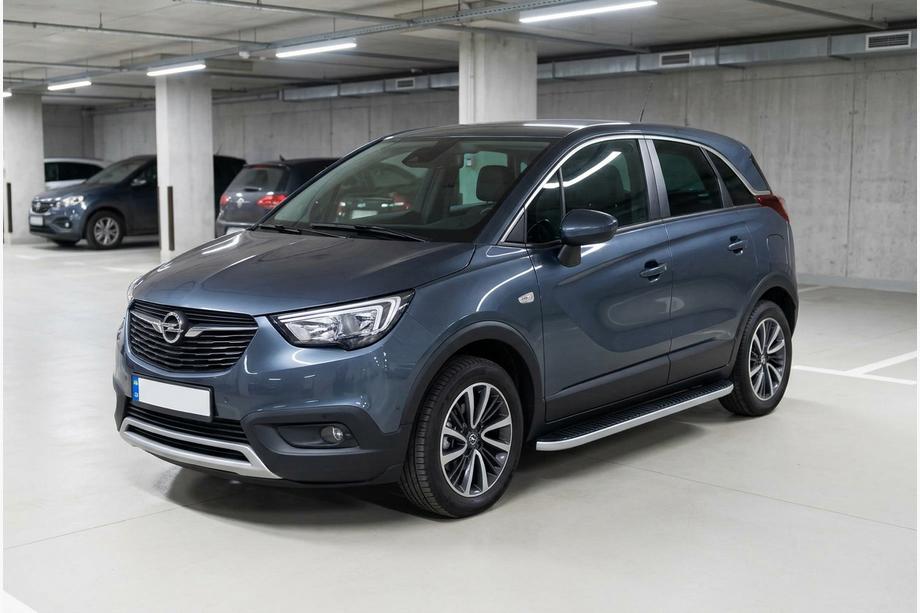 Opel Crossland X 2017–2024 Sānu pakāpieni Tayga Grey (2 gab., alumīnijs) Image