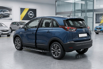 Opel Crossland X 2017–2024 Sānu pakāpieni RedLine Black (2 gab., alumīnijs) foto 1