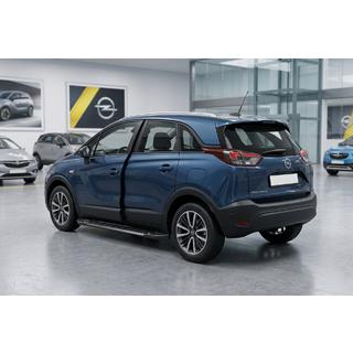 Sānu pakāpieni RedLine Black (2 gab., alumīnijs) Opel Crossland X 2017–2024 foto 1