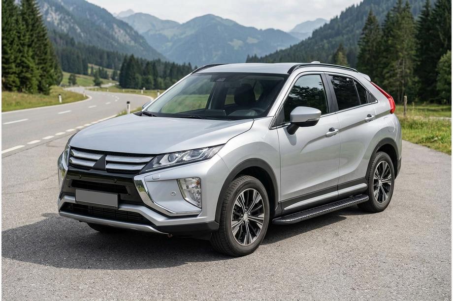 Mitsubishi Eclipse Cross 2017– Sānu pakāpieni Bosphorus Black (2 gab., alumīnijs) Image