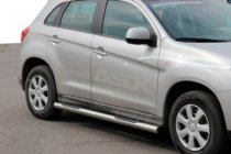 Mitsubishi Eclipse Cross 2017– Sānu sliekšņu caurules BB002 (2 gab., nerūsējošais tērauds) foto 2