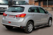 Mitsubishi Eclipse Cross 2017– Sānu sliekšņu caurules BB002 (2 gab., nerūsējošais tērauds) foto 4