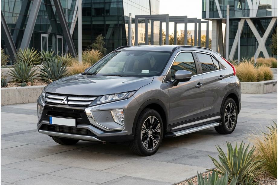 Mitsubishi Eclipse Cross 2017– Sānu sliekšņi Maya V2 (2 gab., alumīnijs) Image