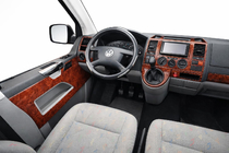 Volkswagen T5 Caravelle 2004–2010 Durvju paneļu uzlikas Alumīnijs foto 1
