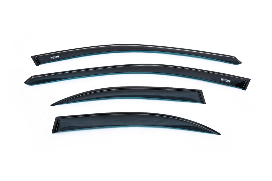 Mazda 6 2003–2008 Logu vēja deflektori SD (4 gab., Niken) Image