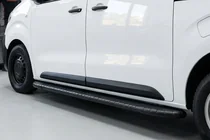 Citroen Jumpy/Dispatch 2017– Sānu pakāpieni Bosphorus Black (2 gab., alumīnijs) foto 1