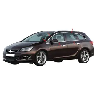 Pilns logu apmaļu komplekts (Sport Tourer, 12 gab., nerūsējošais tērauds)