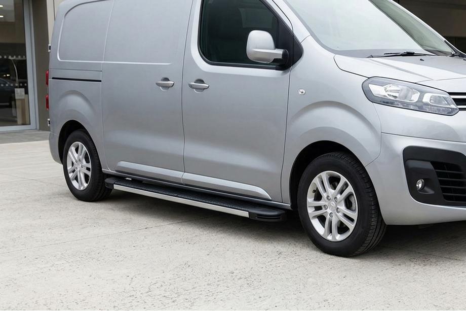 Peugeot Expert 2017– Sānu sliekšņi Maya V1 (2 gab., alumīnijs) Image