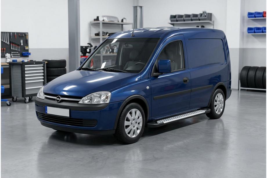 Opel Combo 2002–2012 Sānu pakāpieni Allmond Grey (2 gab., alumīnija) Image