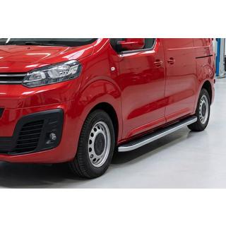 Sānu sliekšņi Tayga Grey (2 gab., alumīnijs) Citroen SpaceTourer 2016– foto 1