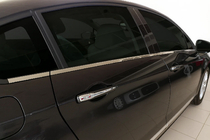 Citroen C-5 2008–2017 Logu apakšējās apdares līstes (6 gab., nerūsējošais tērauds) Carmos - turku teras foto 1