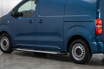 Toyota Proace 2016– Sānu sliekšņi Line (2 gab., alumīnijs) XL - garā bāze foto 1