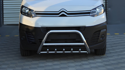 Peugeot Expert 2017– Priekšējais bullbar WT003 (nerūsējošais tērauds) foto 3